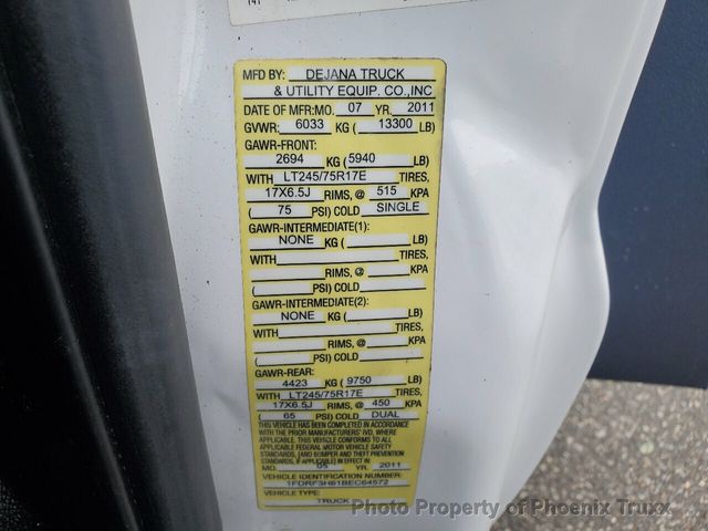 2011 FORD F-350 Super Duty DRW XLT 2dr 2wd Regular Cab LB Chassis - 20756631 - 25