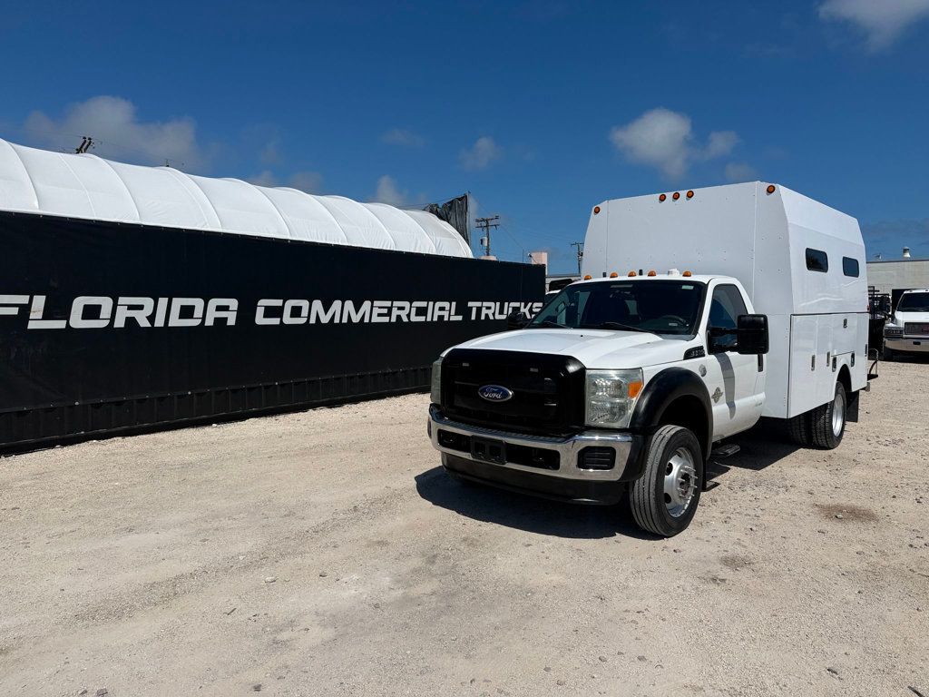 2011 Ford F-550 Enclosed Utility Service Truck  - 22992327 | Video 1