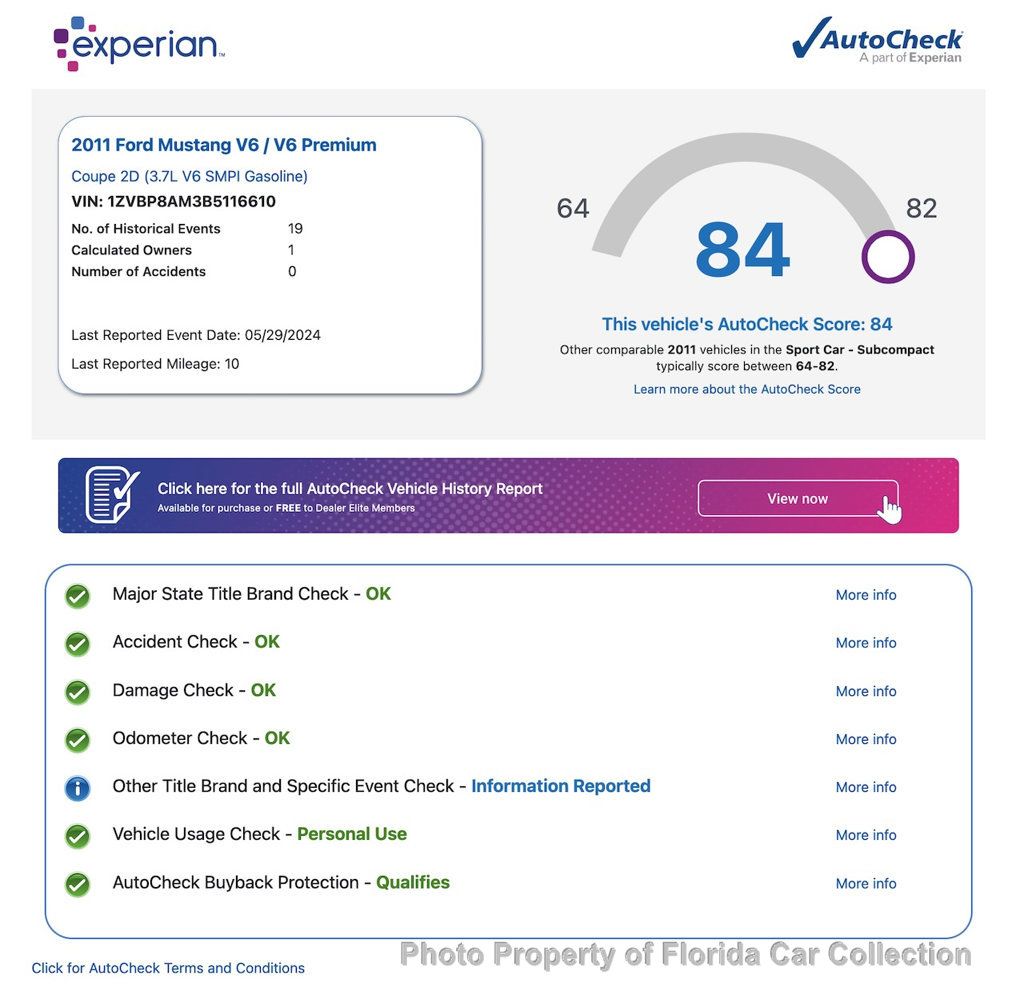 2011 Ford Mustang Coupe V6 Automatic - 22866300 - 64