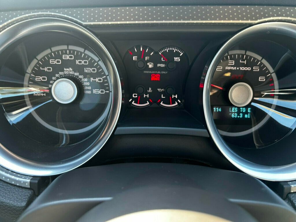 2011 Ford Mustang GT-500/6-SpeedManual/SVT PerformancePkg/ElectronicsPkg - 22936568 - 16