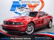 2011 Ford Mustang PREMIUM GT, CLEAN CARFAX, 6-SPD MANUAL, 18" WHEELS, SECURITY PKG - 22913565 - 0