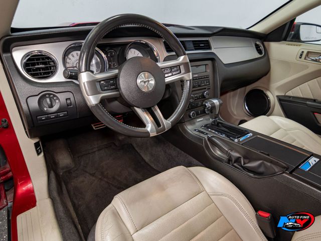 2011 Ford Mustang PREMIUM GT, CLEAN CARFAX, SHAKER 1000, COMFORT PKG, SECURITY PKG - 23002761 - 9