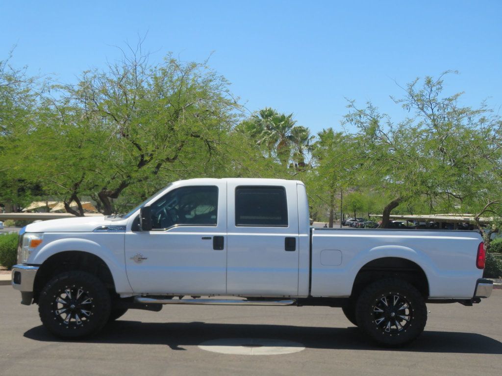 2011 Ford Super Duty F-250 SRW 2OWNER AZ POWERSTROKE F250 FX4 LEATHER LIFTED 4X4 EXTRA CLEAN  - 23026511 - 1