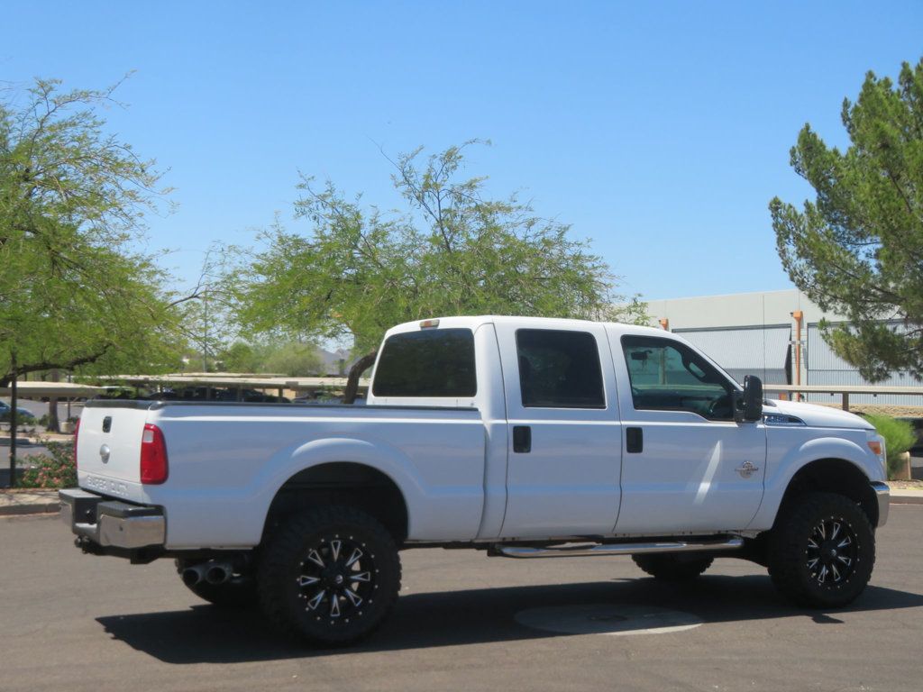 2011 Ford Super Duty F-250 SRW 2OWNER AZ POWERSTROKE F250 FX4 LEATHER LIFTED 4X4 EXTRA CLEAN  - 23026511 - 5