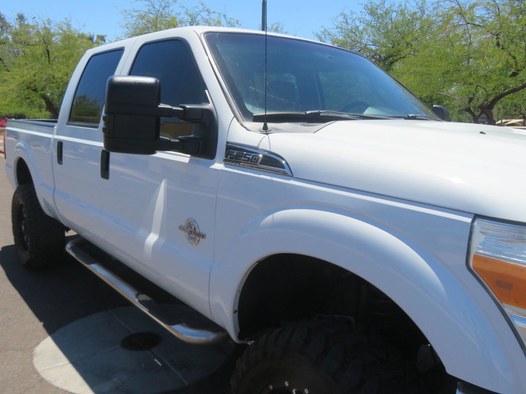 2011 Ford Super Duty F-250 SRW 2OWNER AZ POWERSTROKE F250 FX4 LEATHER LIFTED 4X4 EXTRA CLEAN  - 23026511 - 8