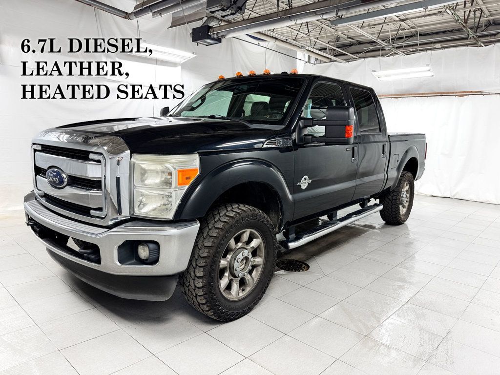 2011 FORD Super Duty F-350 CREW CAB LARIAT 4X4 - 23002991 - 0