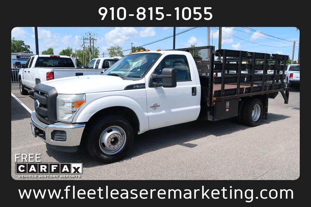 2011 Ford Super Duty F-350 DRW F350SD 2WD Reg 12' Stakebed DRW  - 22479855 - 0