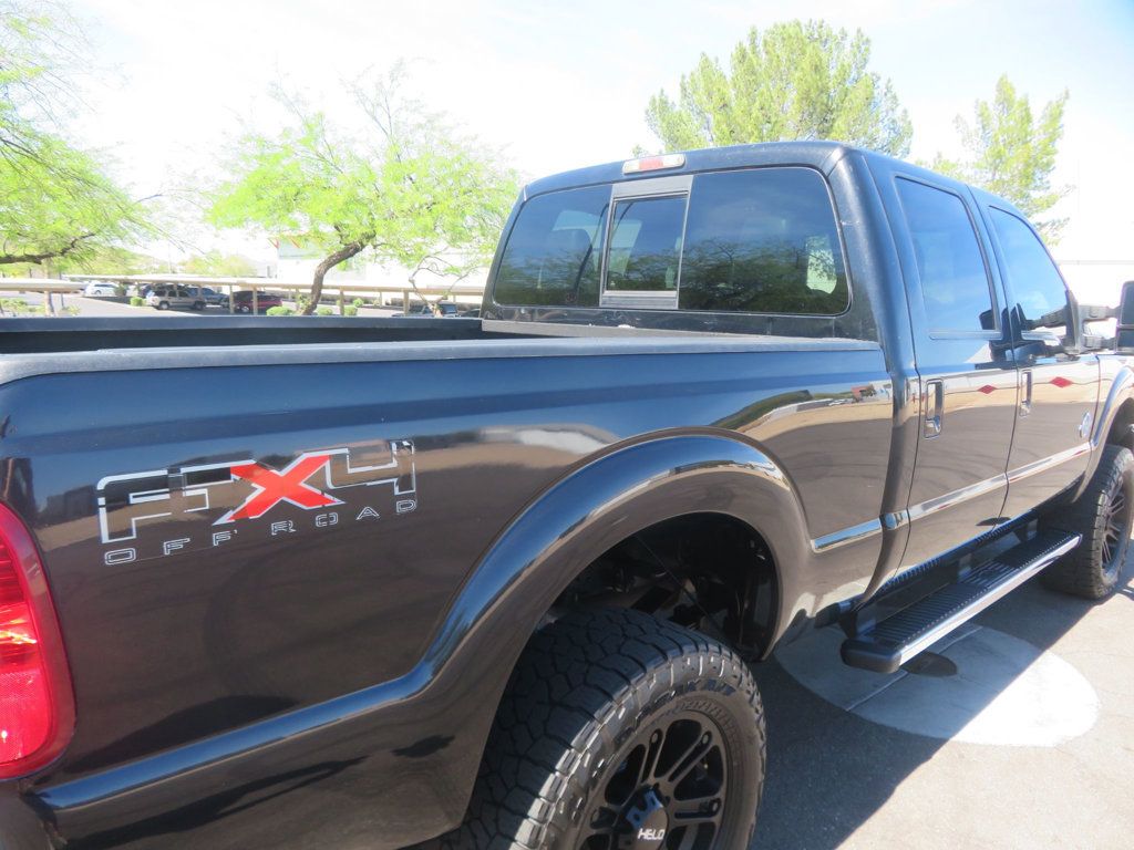 2011 Ford Super Duty F-350 SRW 4X4 LARIAT CREWCAB POWERSTROKE DIESEL LOW MILES EXTRA CLEAN 4X4  - 23003357 - 9