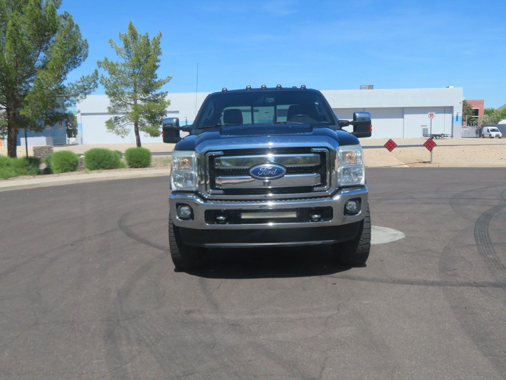 2011 Ford Super Duty F-350 SRW 4X4 LARIAT CREWCAB POWERSTROKE DIESEL LOW MILES EXTRA CLEAN 4X4  - 23003357 - 10