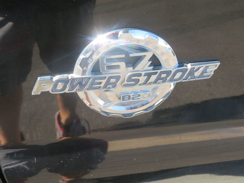 2011 Ford Super Duty F-350 SRW 4X4 LARIAT CREWCAB POWERSTROKE DIESEL LOW MILES EXTRA CLEAN 4X4  - 23003357 - 13