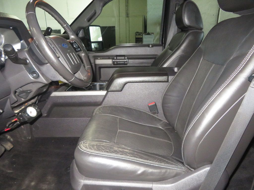 2011 Ford Super Duty F-350 SRW 4X4 LARIAT CREWCAB POWERSTROKE DIESEL LOW MILES EXTRA CLEAN 4X4  - 23003357 - 20