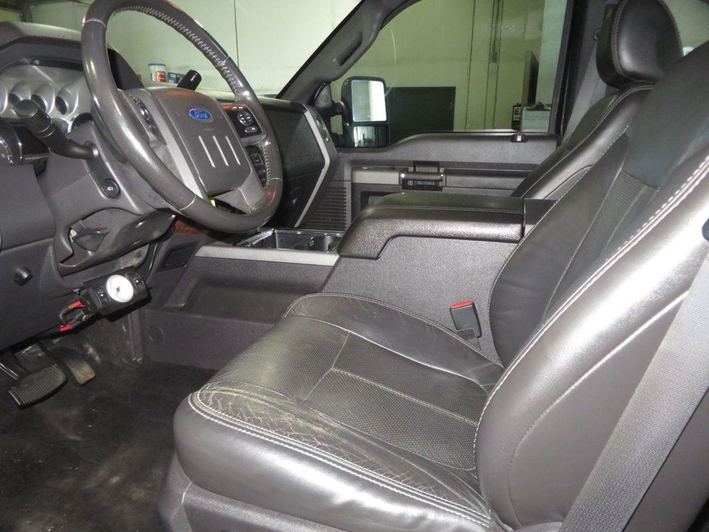 2011 Ford Super Duty F-350 SRW 4X4 LARIAT CREWCAB POWERSTROKE DIESEL LOW MILES EXTRA CLEAN 4X4  - 23003357 - 21