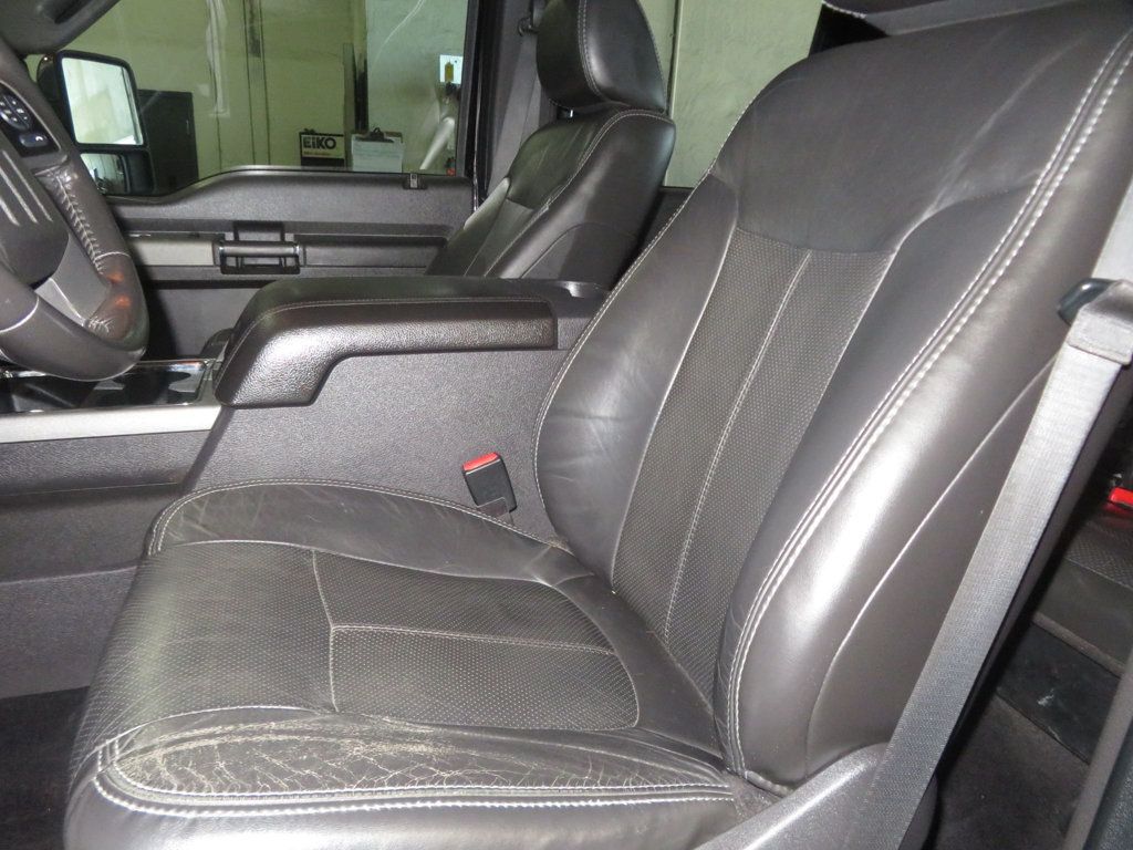 2011 Ford Super Duty F-350 SRW 4X4 LARIAT CREWCAB POWERSTROKE DIESEL LOW MILES EXTRA CLEAN 4X4  - 23003357 - 23