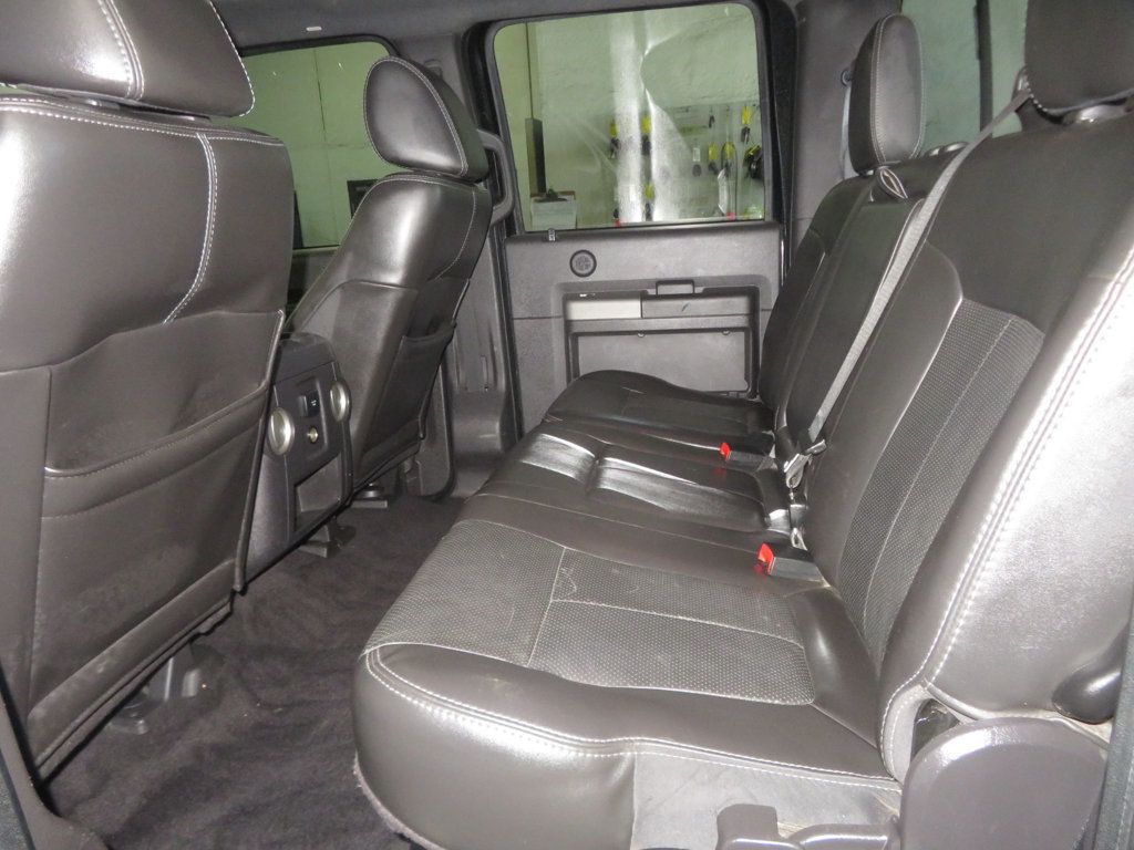2011 Ford Super Duty F-350 SRW 4X4 LARIAT CREWCAB POWERSTROKE DIESEL LOW MILES EXTRA CLEAN 4X4  - 23003357 - 26