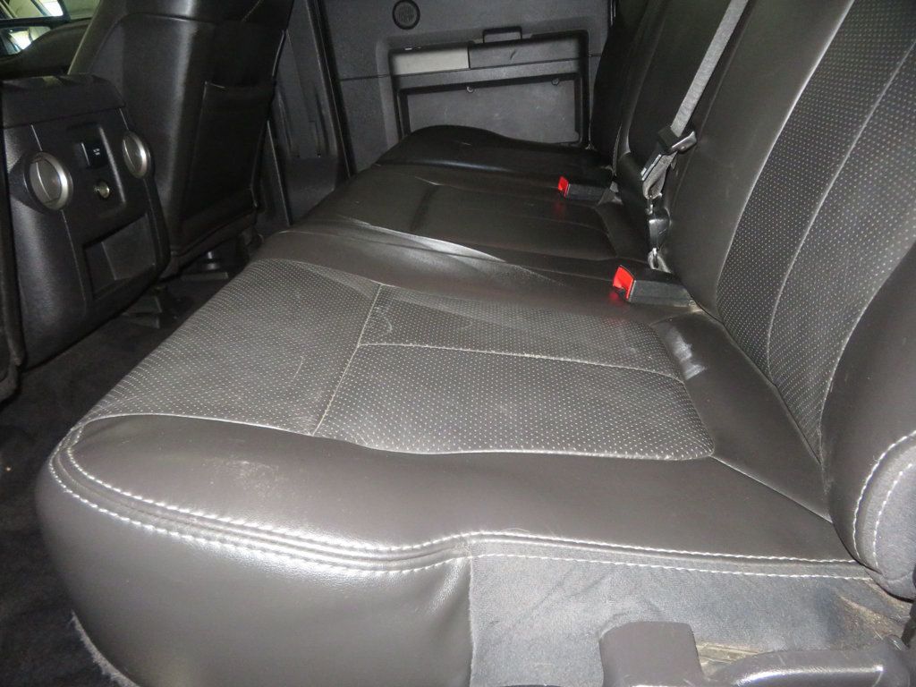 2011 Ford Super Duty F-350 SRW 4X4 LARIAT CREWCAB POWERSTROKE DIESEL LOW MILES EXTRA CLEAN 4X4  - 23003357 - 28