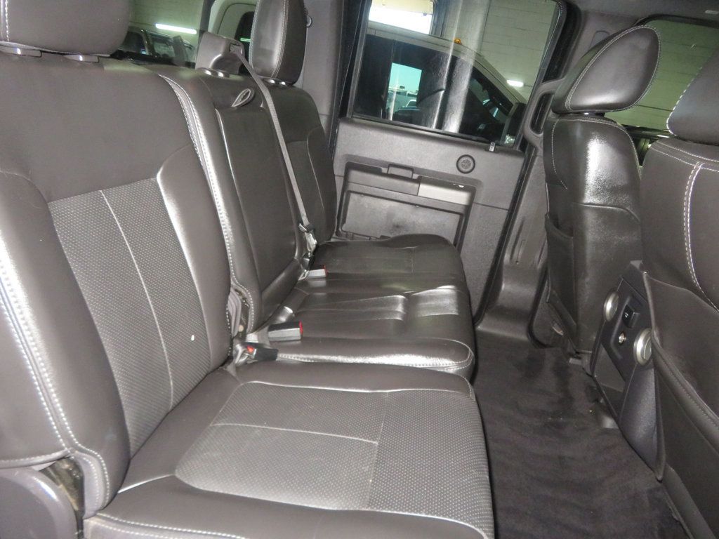 2011 Ford Super Duty F-350 SRW 4X4 LARIAT CREWCAB POWERSTROKE DIESEL LOW MILES EXTRA CLEAN 4X4  - 23003357 - 33