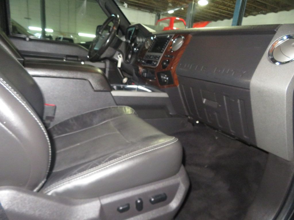 2011 Ford Super Duty F-350 SRW 4X4 LARIAT CREWCAB POWERSTROKE DIESEL LOW MILES EXTRA CLEAN 4X4  - 23003357 - 39