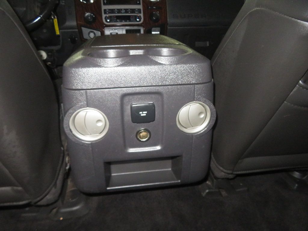 2011 Ford Super Duty F-350 SRW 4X4 LARIAT CREWCAB POWERSTROKE DIESEL LOW MILES EXTRA CLEAN 4X4  - 23003357 - 40