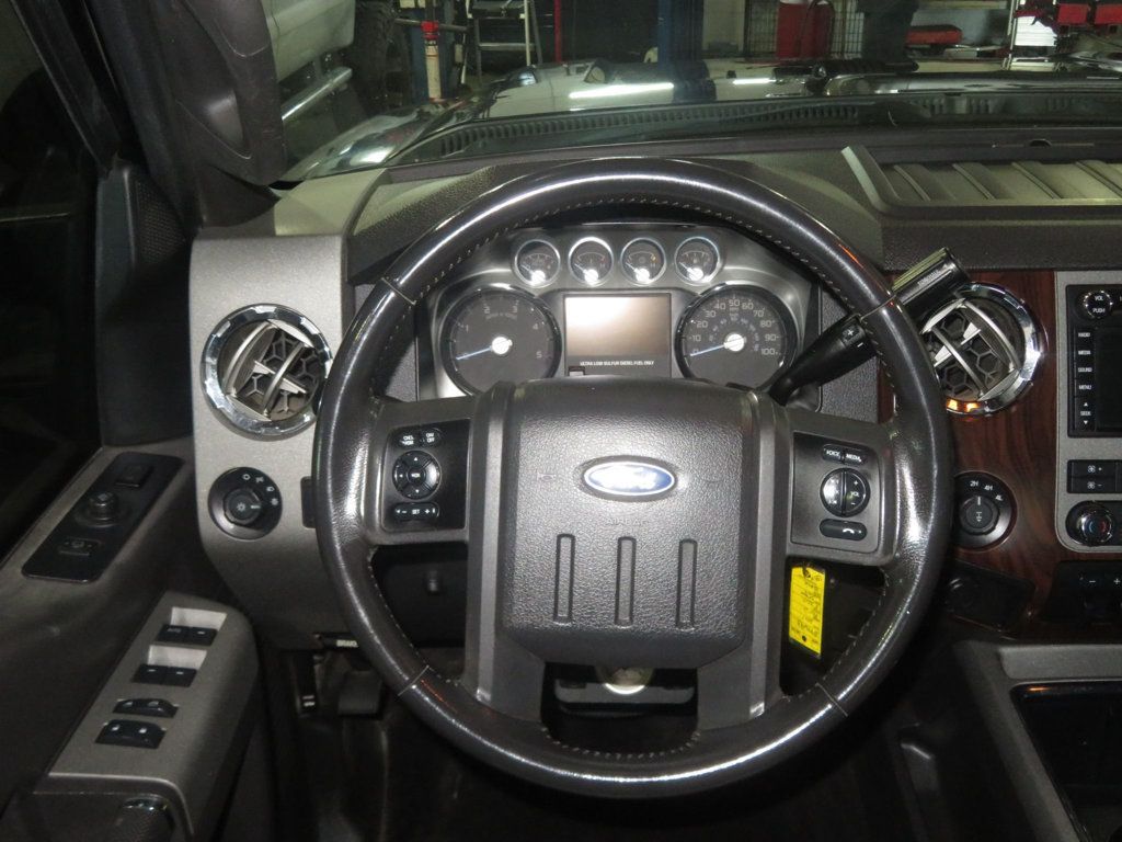 2011 Ford Super Duty F-350 SRW 4X4 LARIAT CREWCAB POWERSTROKE DIESEL LOW MILES EXTRA CLEAN 4X4  - 23003357 - 41