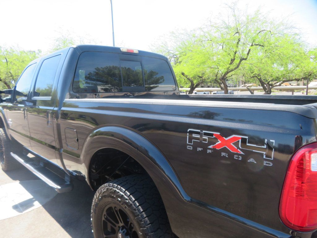 2011 Ford Super Duty F-350 SRW 4X4 LARIAT CREWCAB POWERSTROKE DIESEL LOW MILES EXTRA CLEAN 4X4  - 23003357 - 6