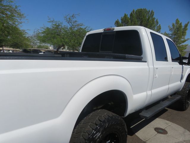 2011 Ford Super Duty F-350 SRW 4X4 LARIAT F350 POWERSTROKE DIESEL EXTAR CLEAM LOW MILES LIFTED  - 23043080 - 9