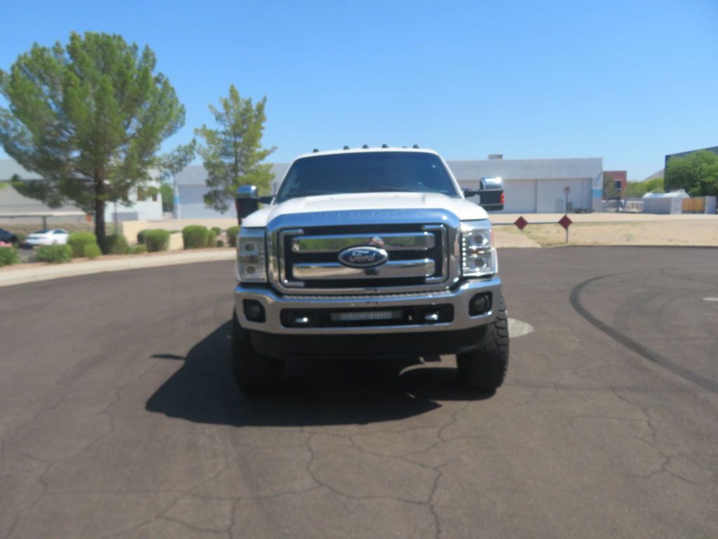 2011 Ford Super Duty F-350 SRW 4X4 LARIAT F350 POWERSTROKE DIESEL EXTAR CLEAM LOW MILES LIFTED  - 23043080 - 10