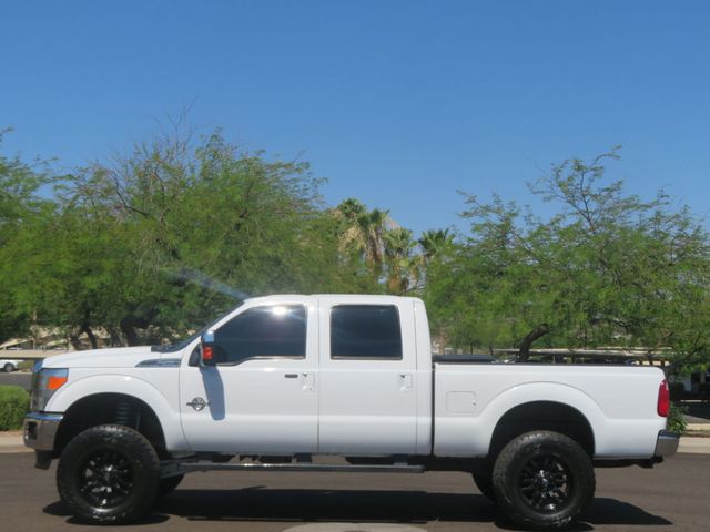 2011 Ford Super Duty F-350 SRW 4X4 LARIAT F350 POWERSTROKE DIESEL EXTAR CLEAM LOW MILES LIFTED  - 23043080 - 1