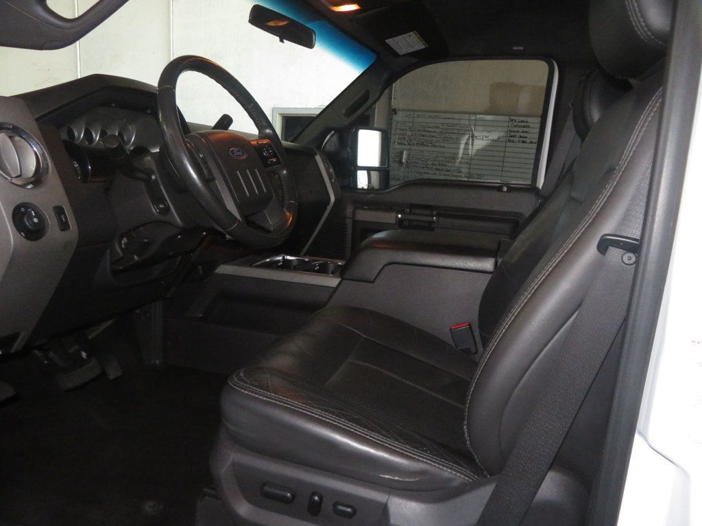 2011 Ford Super Duty F-350 SRW 4X4 LARIAT F350 POWERSTROKE DIESEL EXTAR CLEAM LOW MILES LIFTED  - 23043080 - 19