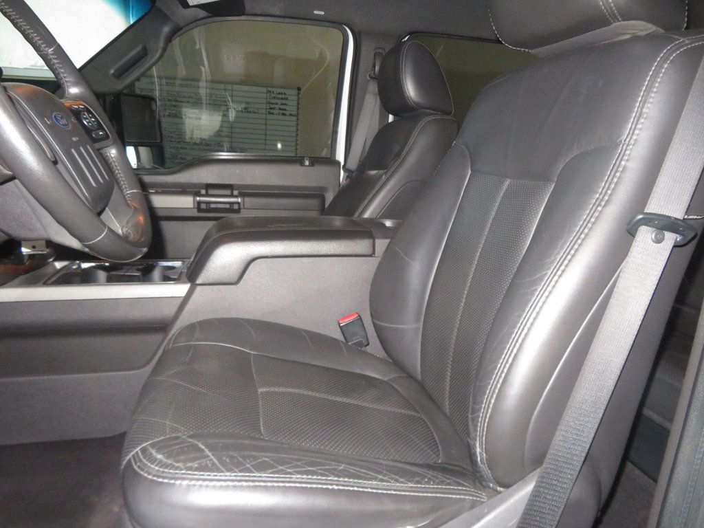 2011 Ford Super Duty F-350 SRW 4X4 LARIAT F350 POWERSTROKE DIESEL EXTAR CLEAM LOW MILES LIFTED  - 23043080 - 21