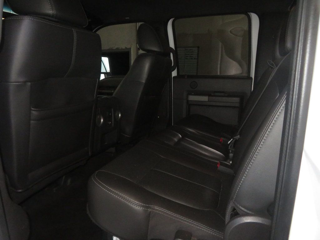 2011 Ford Super Duty F-350 SRW 4X4 LARIAT F350 POWERSTROKE DIESEL EXTAR CLEAM LOW MILES LIFTED  - 23043080 - 24