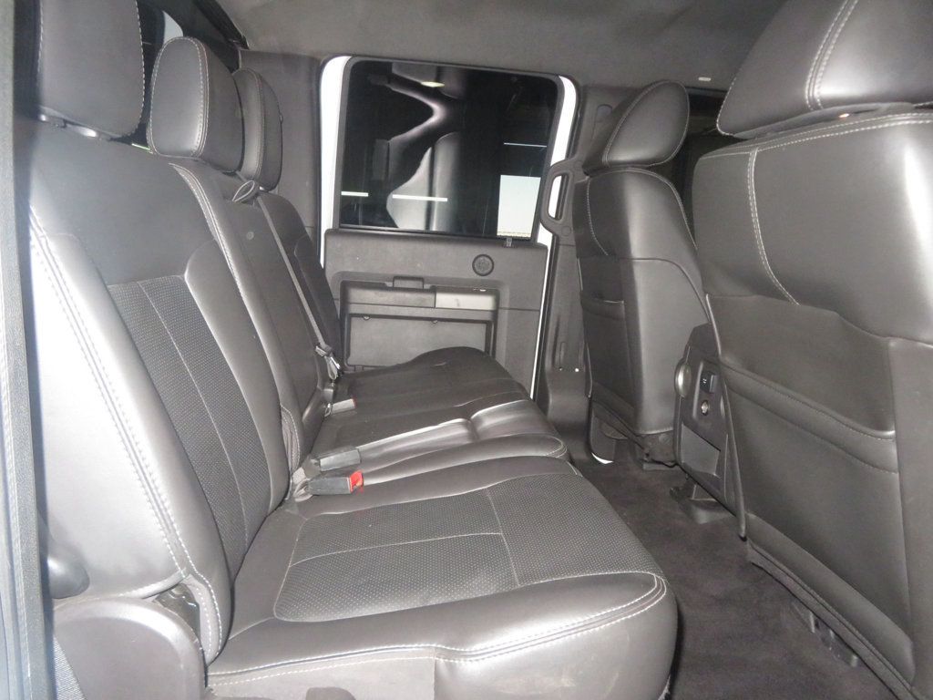 2011 Ford Super Duty F-350 SRW 4X4 LARIAT F350 POWERSTROKE DIESEL EXTAR CLEAM LOW MILES LIFTED  - 23043080 - 28