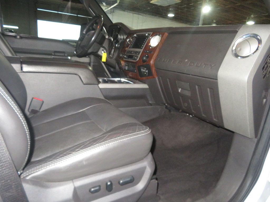 2011 Ford Super Duty F-350 SRW 4X4 LARIAT F350 POWERSTROKE DIESEL EXTAR CLEAM LOW MILES LIFTED  - 23043080 - 36