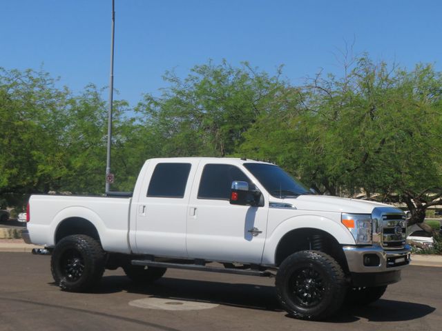 2011 Ford Super Duty F-350 SRW 4X4 LARIAT F350 POWERSTROKE DIESEL EXTAR CLEAM LOW MILES LIFTED  - 23043080 - 3