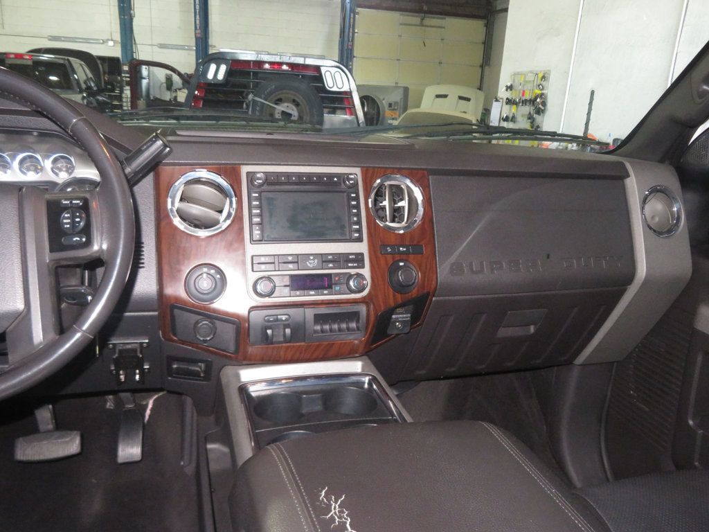 2011 Ford Super Duty F-350 SRW 4X4 LARIAT F350 POWERSTROKE DIESEL EXTAR CLEAM LOW MILES LIFTED  - 23043080 - 39