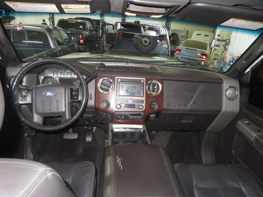 2011 Ford Super Duty F-350 SRW 4X4 LARIAT F350 POWERSTROKE DIESEL EXTAR CLEAM LOW MILES LIFTED  - 23043080 - 41