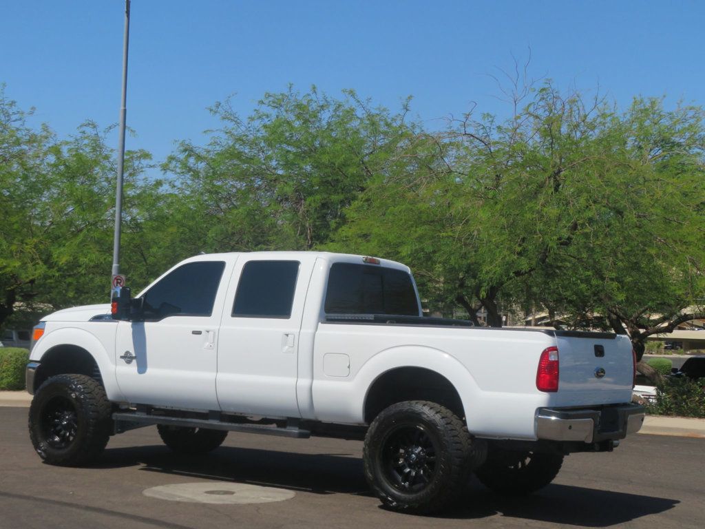 2011 Ford Super Duty F-350 SRW 4X4 LARIAT F350 POWERSTROKE DIESEL EXTAR CLEAM LOW MILES LIFTED  - 23043080 - 4