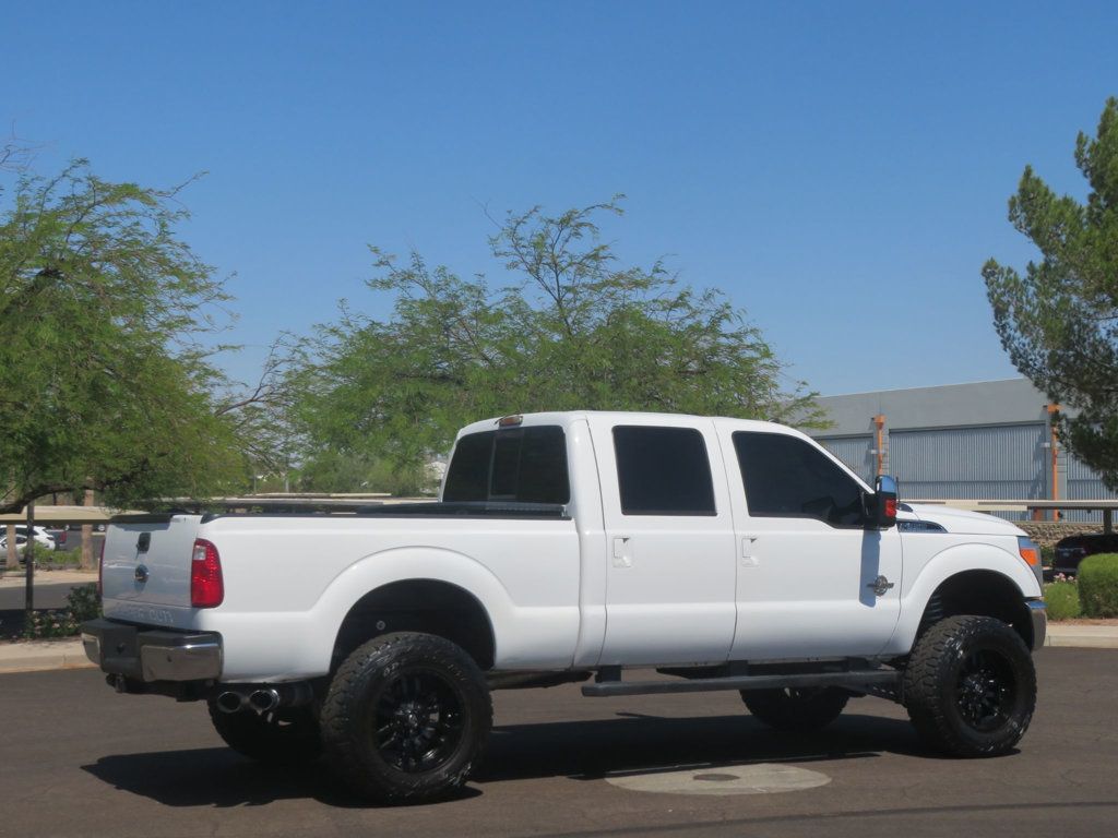 2011 Ford Super Duty F-350 SRW 4X4 LARIAT F350 POWERSTROKE DIESEL EXTAR CLEAM LOW MILES LIFTED  - 23043080 - 5
