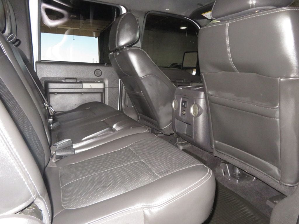 2011 Ford Super Duty F-350 SRW EXTRA CLEAN F350 POWERSTROKE DIESEL LOW MILES LARIAT 1OWNER - 22937663 - 28