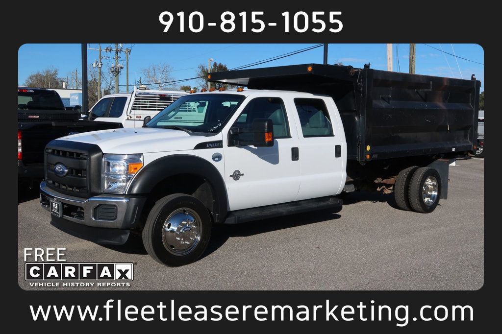 2011 Ford Super Duty F-450 DRW F450SD 4WD Crew Cab 12' Dump Bed - 22959002 | Video 1
