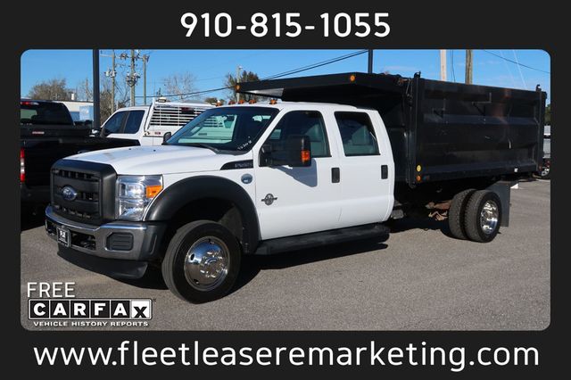 2011 Ford Super Duty F-450 DRW F450SD 4WD Crew Cab 12' Dump Bed - 22959002 - 0