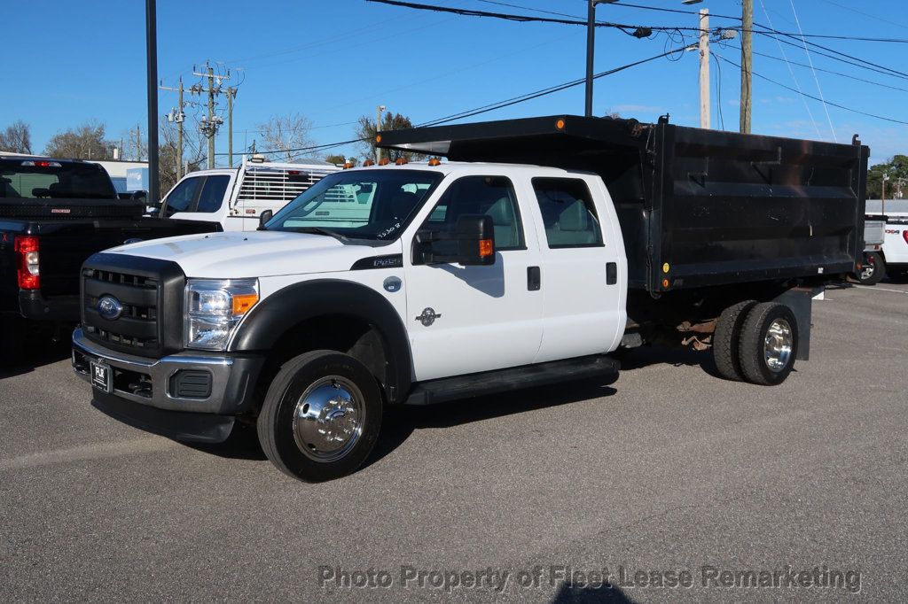 2011 Ford Super Duty F-450 DRW F450SD 4WD Crew Cab 12' Dump Bed - 22959002 - 43