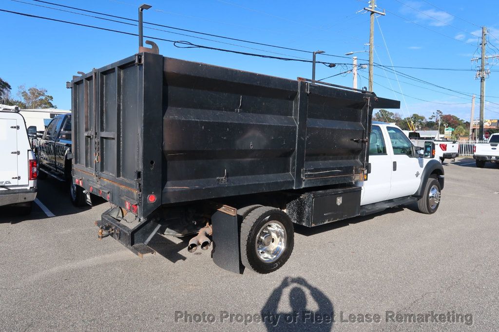 2011 Ford Super Duty F-450 DRW F450SD 4WD Crew Cab 12' Dump Bed - 22959002 - 4
