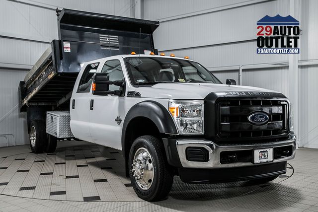 2011 Ford Super Duty F-550 DRW F550 4X4 * MASON DUMP - 16074959 - 0