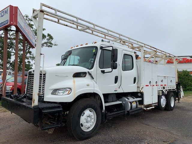2011 Freightliner M2106 CREW CAB KNUCKLE BOOM TRUCK MANY EXTRAS READY FOR WORK - 21548518 - 9