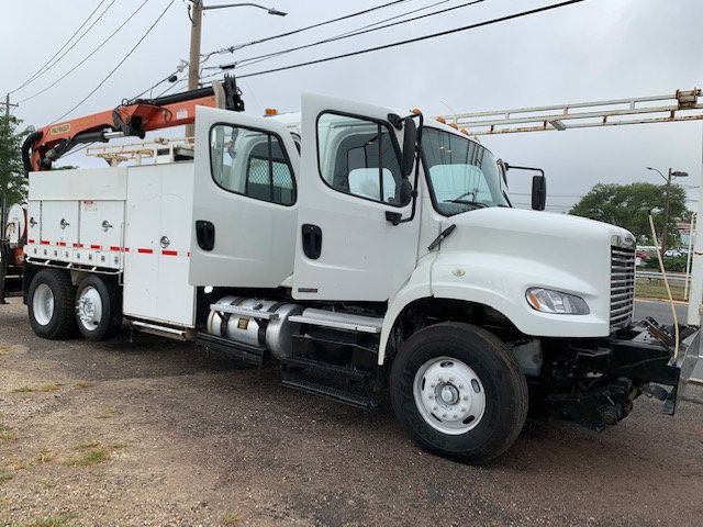 2011 Freightliner M2106 CREW CAB KNUCKLE BOOM TRUCK MANY EXTRAS READY FOR WORK - 21548518 - 18