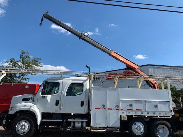 2011 Freightliner M2106 CREW CAB KNUCKLE BOOM TRUCK MANY EXTRAS READY FOR WORK - 21548518 - 3