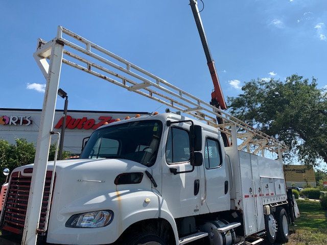 2011 Freightliner M2106 CREW CAB KNUCKLE BOOM TRUCK MANY EXTRAS READY FOR WORK - 21548518 - 66