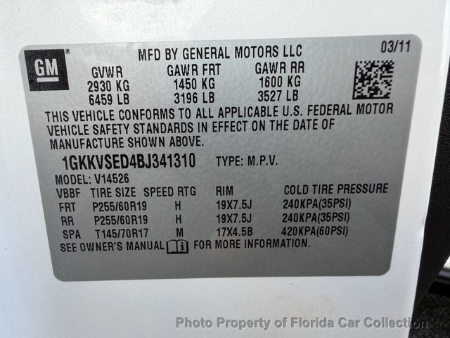 2011 GMC Acadia AWD SLT-2 - 23000095 - 97