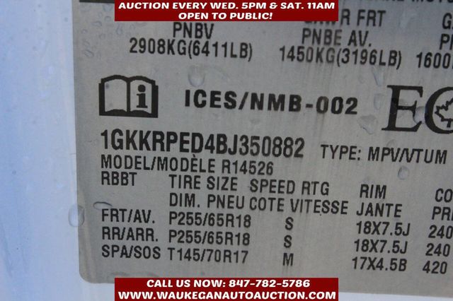 2011 GMC Acadia FWD 4dr SLE - 22946478 - 10