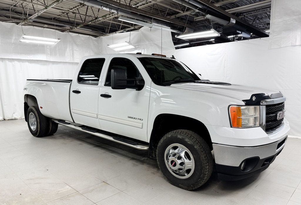 2011 GMC Sierra 3500HD CREW CAB SLE 4X4 6.6L  DURAMAX DIESEL - 23004335 - 5